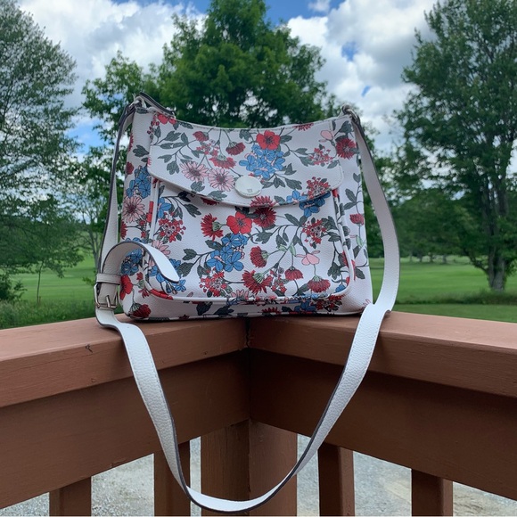 Liz Claiborne Crossbody Floral Purse - Picture 1 of 16
